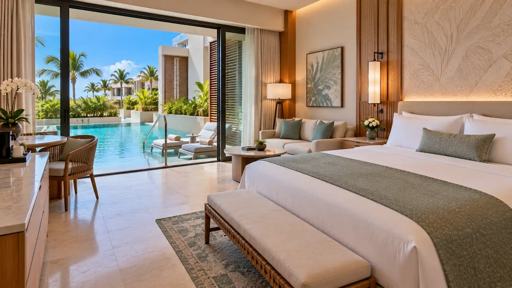 Swim-up Room